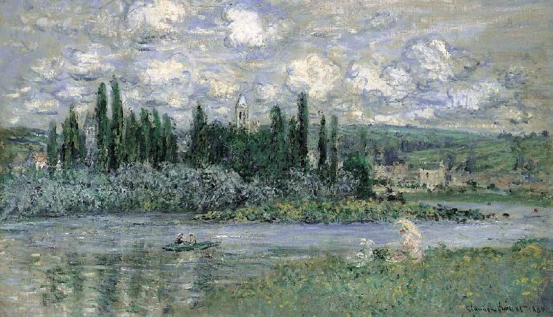 Claude Monet View of Vetheuil sur Seine